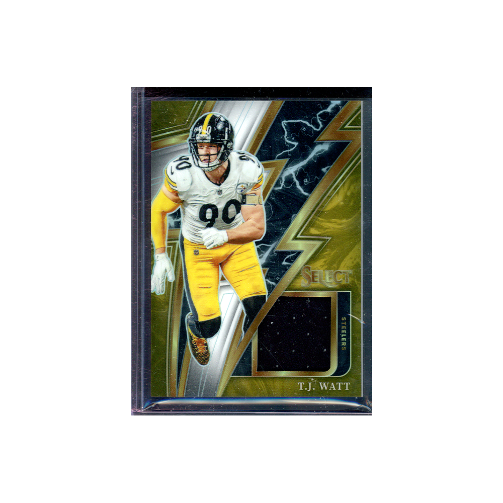 TJ Watt 2022 Panini Select Football Sparks Patch /75