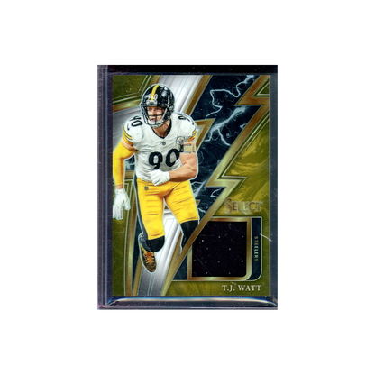 TJ Watt 2022 Panini Select Football Sparks Patch /75