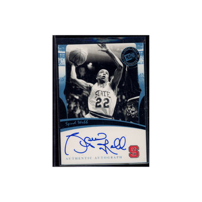 Spud Webb 2006-07 Press Pass Legends Auto