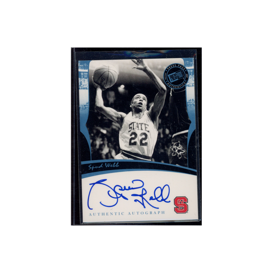 Spud Webb 2006-07 Press Pass Legends Auto