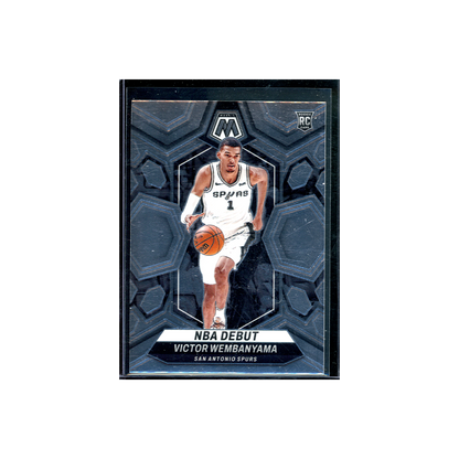 Victor Wembanyama 2023-24 Panini Mosaic Basketball Rookie NBA Debut