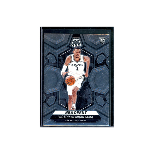 Victor Wembanyama 2023-24 Panini Mosaic Basketball Rookie NBA Debut