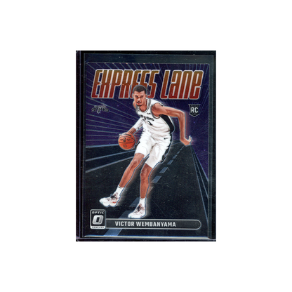 Victor Wembanyama 2023-24 Panini Donruss Optic Basketball Express Lane Rookie