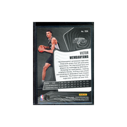 Victor Wembanyama 2023-24 Panini Revolution Basketball Rookie