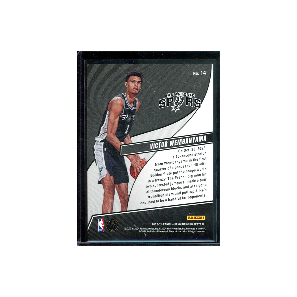 Victor Wembanyama 2023-24 Panini Revolution Basketball Rookie Revolution