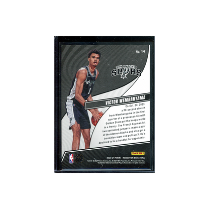 Victor Wembanyama 2023-24 Panini Revolution Basketball Rookie Revolution