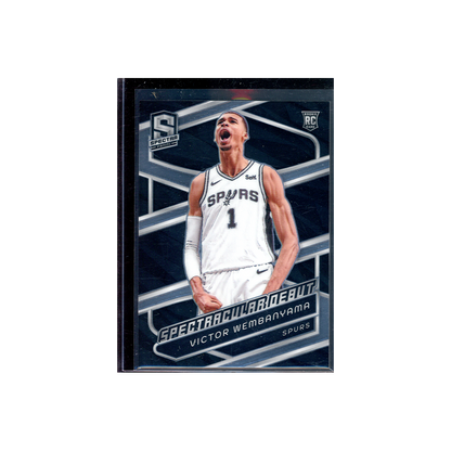 Victor Wembanyama 2023-24 Panini Spectra Basketball Spectracular Debut Rookie