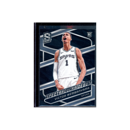 Victor Wembanyama 2023-24 Panini Spectra Basketball Spectracular Debut Rookie