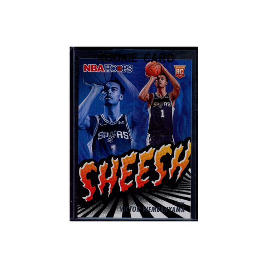 Victor Wembanyama 2023-24 Panini Hoops Basketball Rookie Sheesh #23