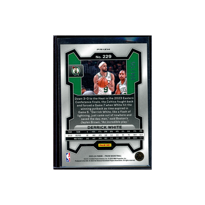 Derrick White 2023-24 Panini Prizm Basketball Blue Ice /125