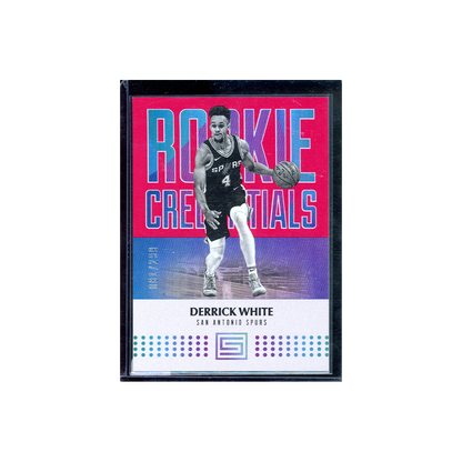 Derrick White 2017-18 Panini Status Basketball Rookie Credentials /299