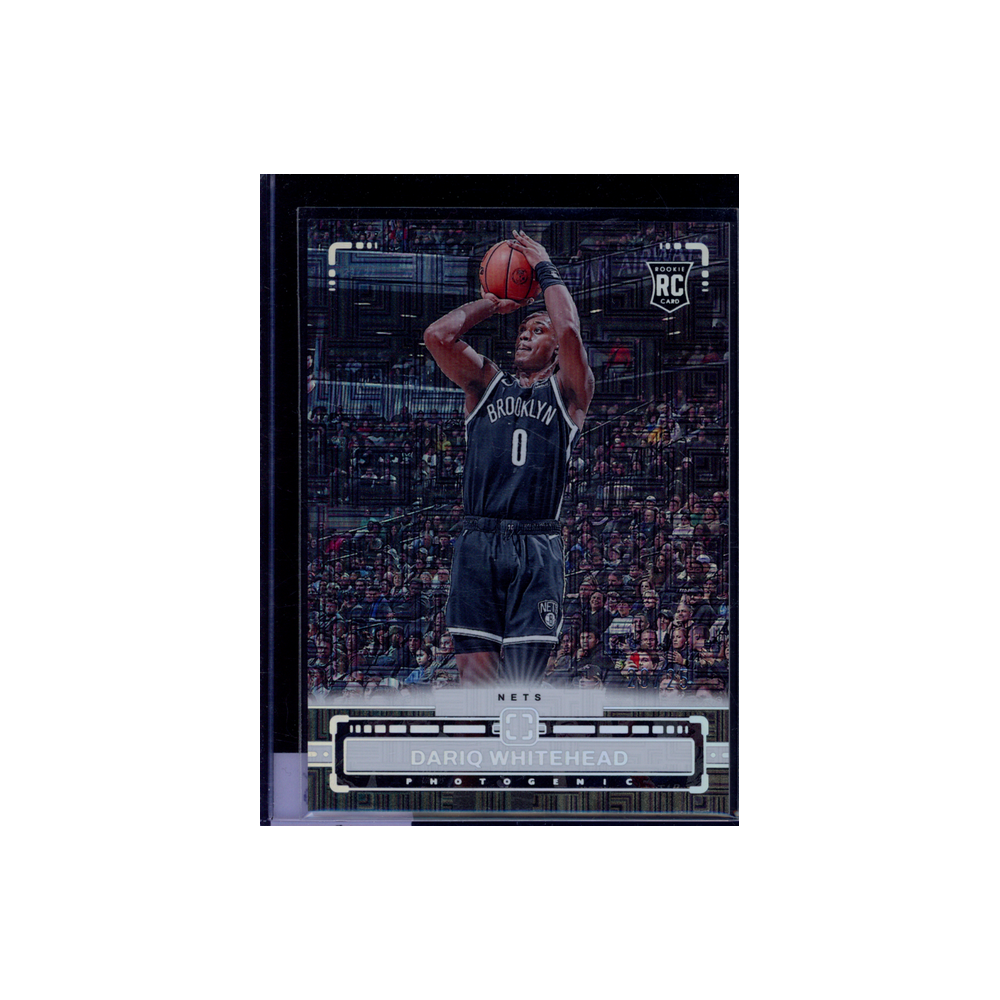 Dariq Whitehead 2023-24 Panini Photogenic Basketball Rookie /25
