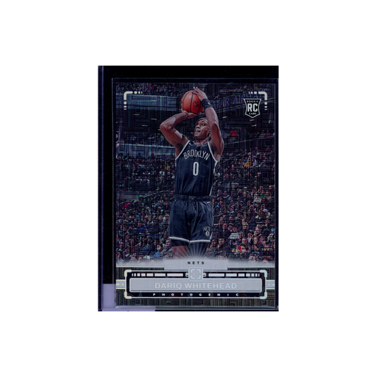 Dariq Whitehead 2023-24 Panini Photogenic Basketball Rookie /25