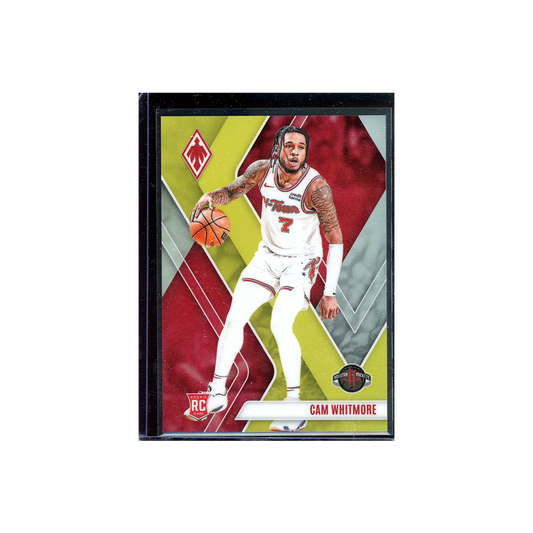 Cam Whitmore 2023-24 Panini Phoenix Basketball Yellow Rookie /49
