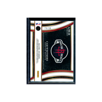 Cam Whitmore 2023-24 Panini Select Basketball Purple Rookie Patch /99