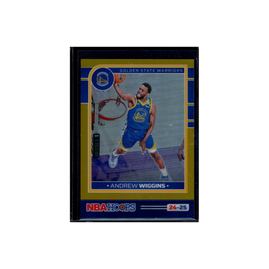 Andrew Wiggins 2024-25 Panini Hoops Basketball Gold /10