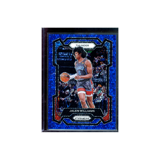 Jalen Williams 2023-24 Panini Prizm Basketball Blue Fast Break Prizm /150