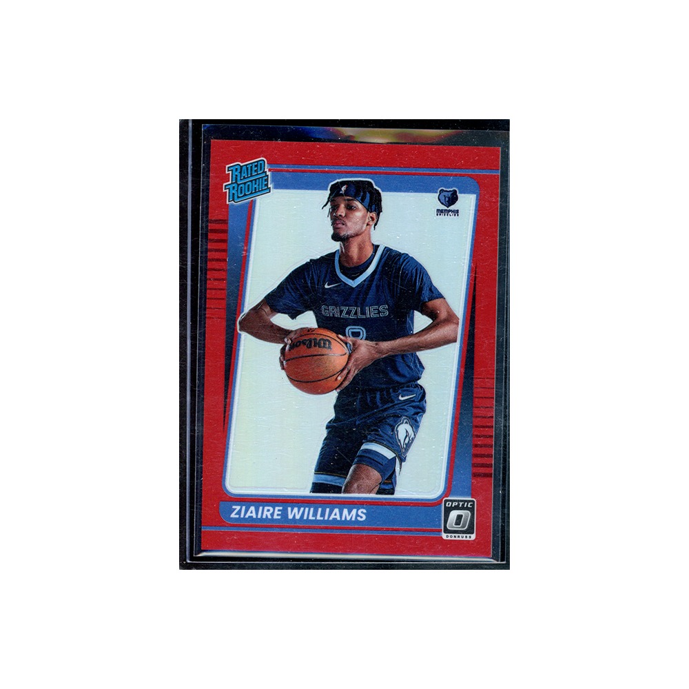 Ziaire Williams 2021-22 Panini Donruss Optic Basketball Rated Rookie Red /99