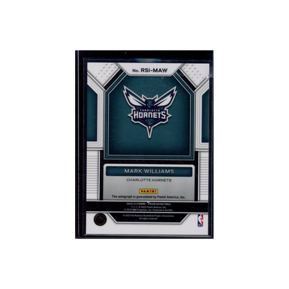 Mark Williams 2022-23 Panini Prizm Basketball Rookie Auto