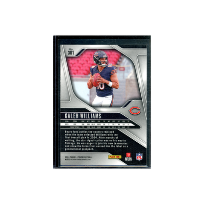 Caleb Williams 2024 Panini Prizm Football Rookie