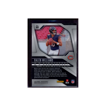 Caleb Williams 2024 Panini Prizm Football Rookie