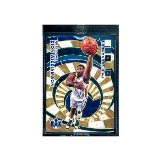 Zion Williamson 2022-23 Panini Court Kings Basketball Paint By Number