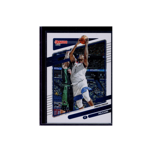 Zion Williamson 2021-22 Panini Donruss Basketball Press Proof /199