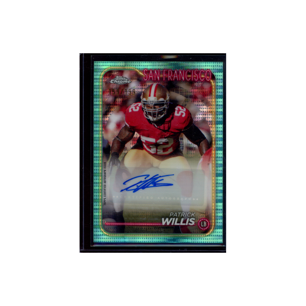 Patrick Willis 2024 Topps Chrome Football Auto /199