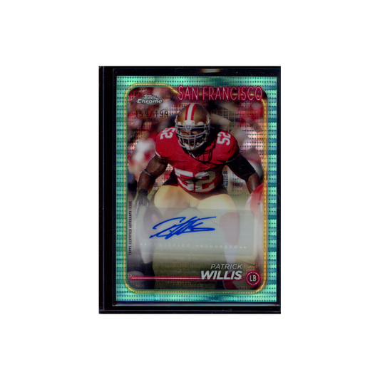 Patrick Willis 2024 Topps Chrome Football Auto /199