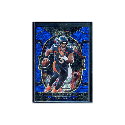 Russell Wilson 2022 Panini Select Football Blue Disco /25