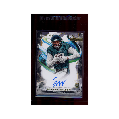 Johnny Wilson 2024 Topps Inception Football Rookie On-Card Auto