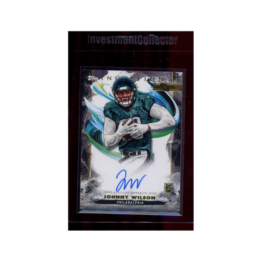 Johnny Wilson 2024 Topps Inception Football Rookie On-Card Auto