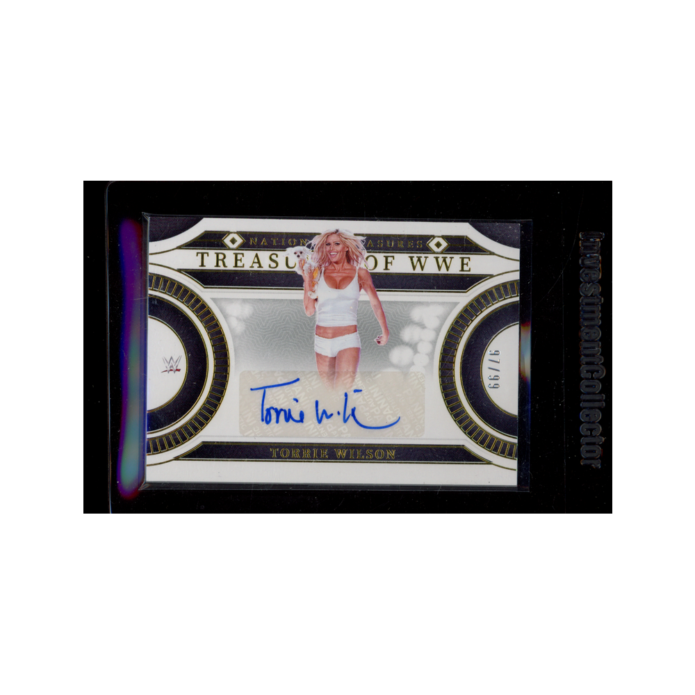 Torrie Wilson 2024 Panini National Treasures WWE Treasures of WWE Auto /99