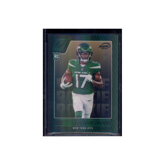 Garrett Wilson 2022 Panini Zenith Football Rookie Green /5