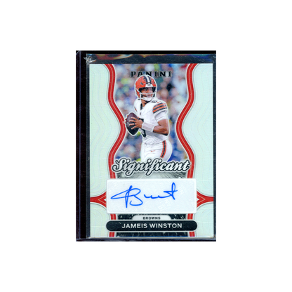 Jameis Winston 2024 Panini Prizm Football Significant Silver Prizm Auto