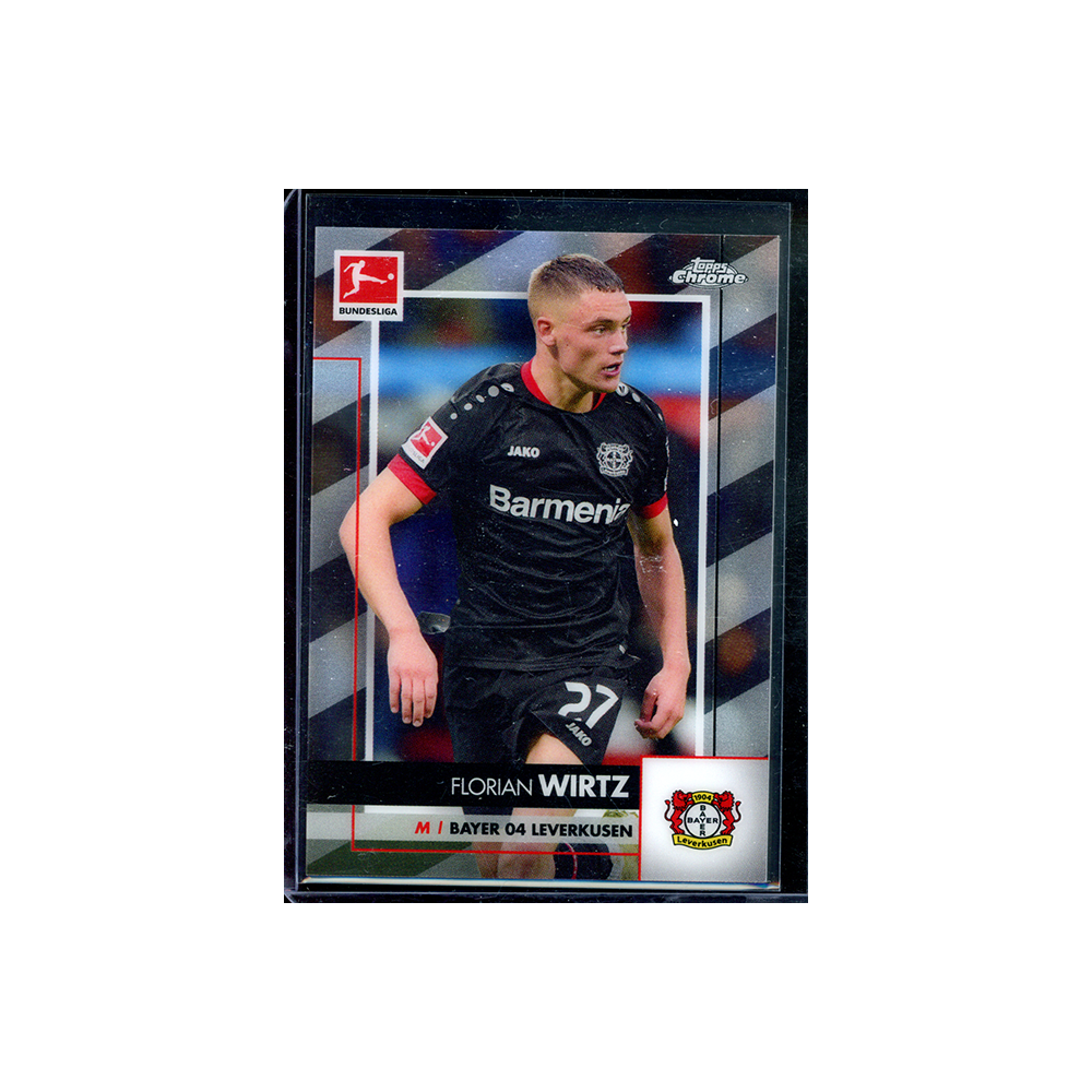 Florian Wirtz 2020-21 Topps Chrome Bundesliga Rookie