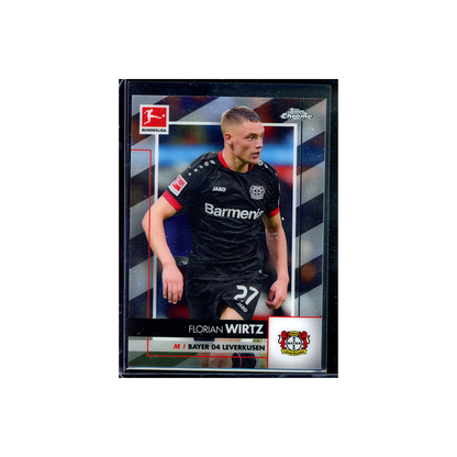 Florian Wirtz 2020-21 Topps Chrome Bundesliga Rookie