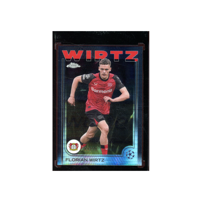 Florian Wirtz 2025 Topps Chrome Black Refractor /10