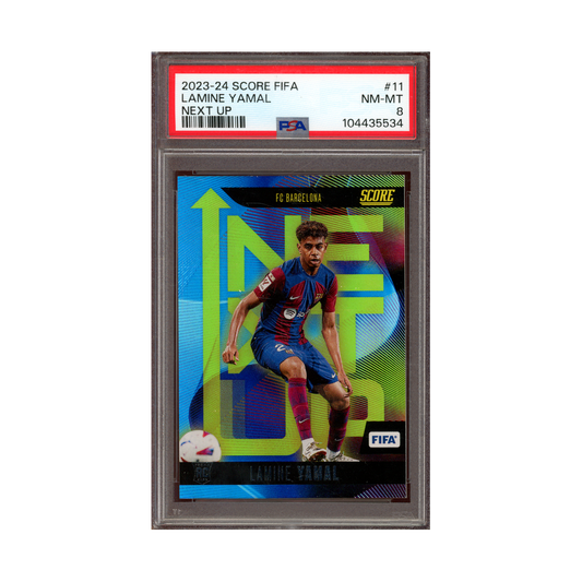 Lamine Yamal 2023-24 Score Fifa Next Up Rookie PSA 8