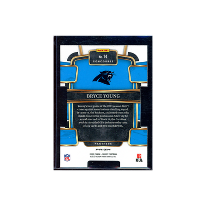Bryce Young 2023 Panini Select Football Rookie Tri Color Die-Cut