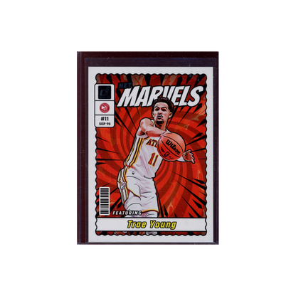 Trae Young 2023-24 Panini Donruss Basketball Net Marvels