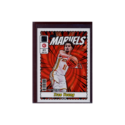 Trae Young 2023-24 Panini Donruss Basketball Net Marvels