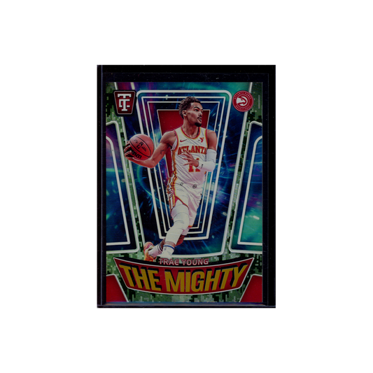 Trae Young 2024-25 Panini Totally Certified The Mighty /25
