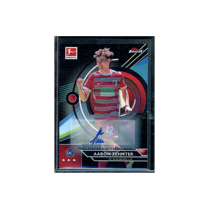 Aaron Zehnter 2022-23 Topps Finest Bundesliga Rookie Auto /150