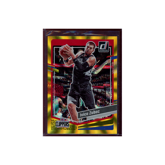 Ivica Zubac 2023-24 Panini Donruss Basketball Gold /10