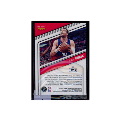 Ivica Zubac 2022-23 Panini Donruss Elite Basketball Gold /10