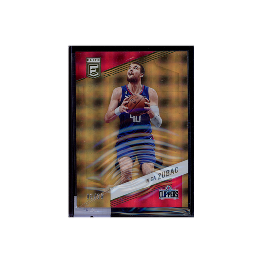 Ivica Zubac 2022-23 Panini Donruss Elite Basketball Gold /10