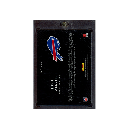Josh Allen 2022 Panini Illusions Football Holoheroes