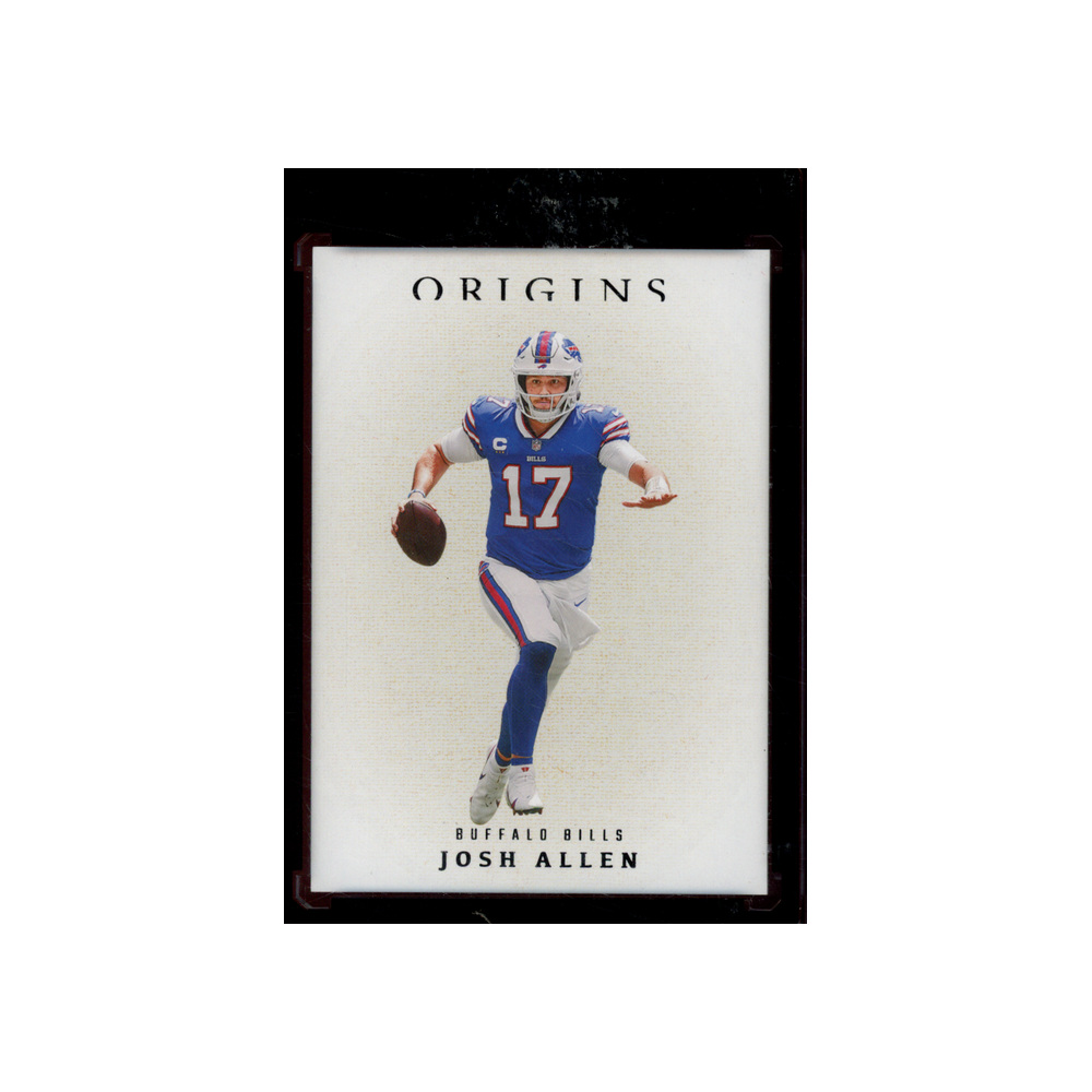 Josh Allen 2022 Panini Origins Football Blank Slate