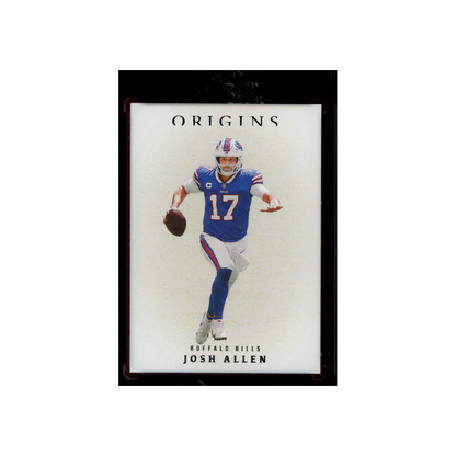 Josh Allen 2022 Panini Origins Football Blank Slate